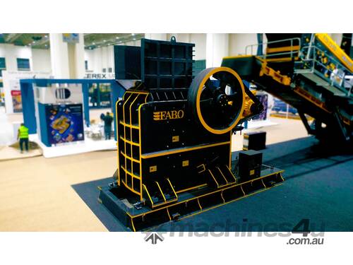 caption FABO JAW CRUSHER
