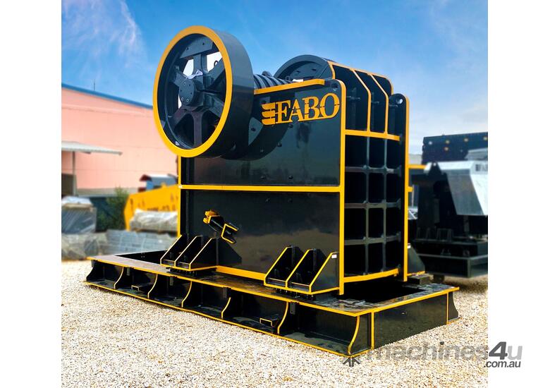 caption FABO JAW CRUSHER