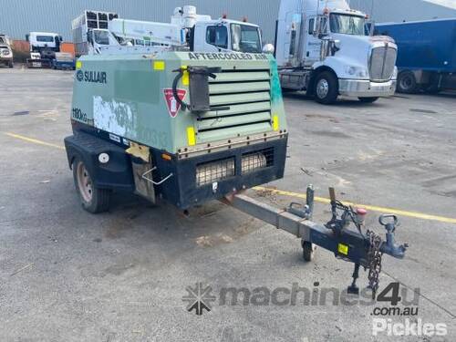 2017 Sullair DLQ 185 Air Compressor (Trailer Mounted)