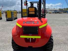 Heli 3500kg Rough Terrain Forklift - 4x4 (SSFP) - picture1' - Click to enlarge