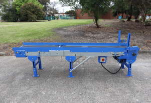 Motorised Index Belt Conveyor - 2.8m long