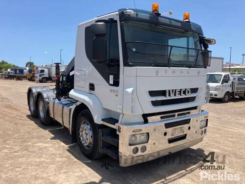 2012 Iveco Stralis 450 Prime Mover Crane Truck