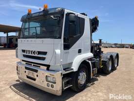 2012 Iveco Stralis 450 Prime Mover Crane Truck - picture1' - Click to enlarge