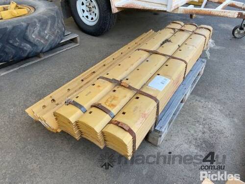 Pallet Of Grader Blade Attachments