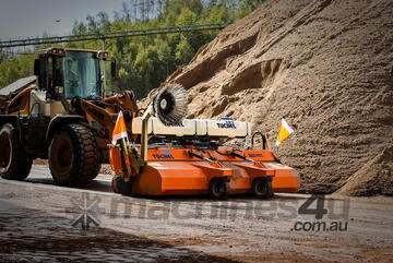 Tuchel PROFI GIGANT Sweeper Attachment for Large Wheel Loaders