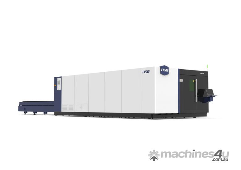 caption HSG G6025H Fiber Laser Cutting Machine | High Performance | 12kW