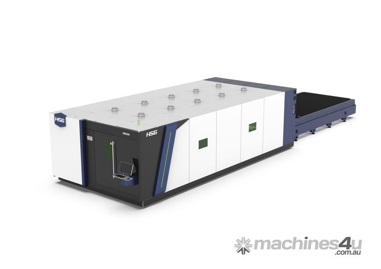 caption HSG G6025H Fiber Laser Cutting Machine | High Performance | 12kW