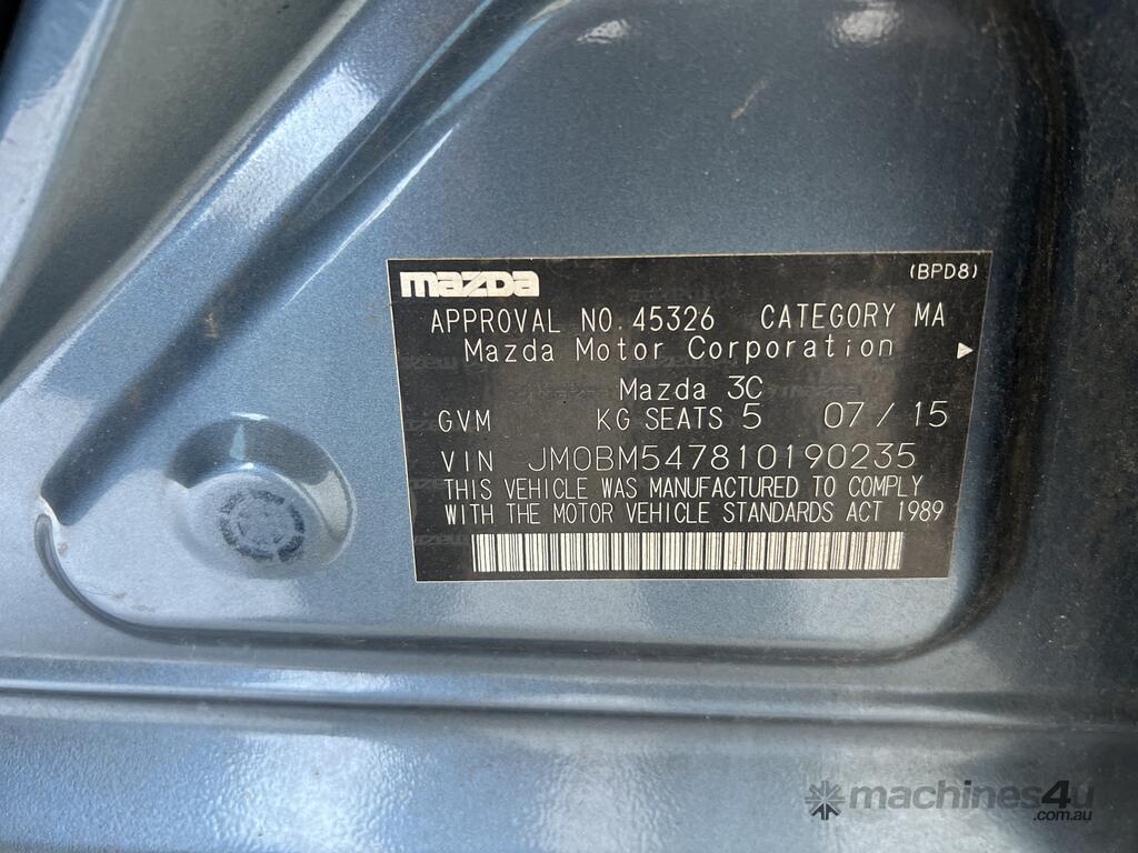 Used 2015 mazda 2015 Mazda 3 Maxx Petrol Inspected Repairable Writeoff