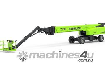 ZOOMLION ZT58J Diesel Telescopic Boom Lift - 58.80m Work Height & 300/454kg Platform Capacity