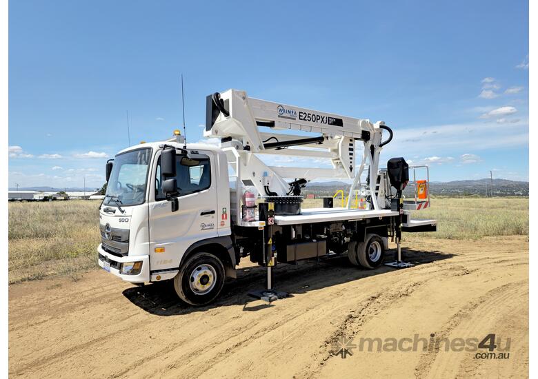 caption Waimea E250PXJ Truck Mounted Lift - Telescopic, Agile Unit, Great Outreach!