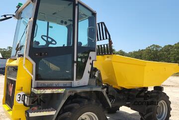 Wacker Neuson Dual View Dump Truck - Only 843 Hours + 6/mo Warranty Included!