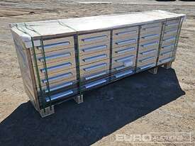 Unused Steelman 3.0m Work Bench/Tool Cabinet, 30 Drawers  - picture0' - Click to enlarge