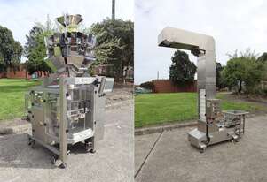 Bucket Elevator and 10 Head Bagger Packaging System - Canpack