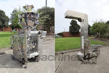 Bucket Elevator and 10 Head Bagger Packaging System - Canpack