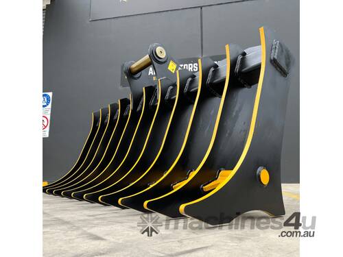 caption Heavy Duty Stick Rake: 10T - 16T