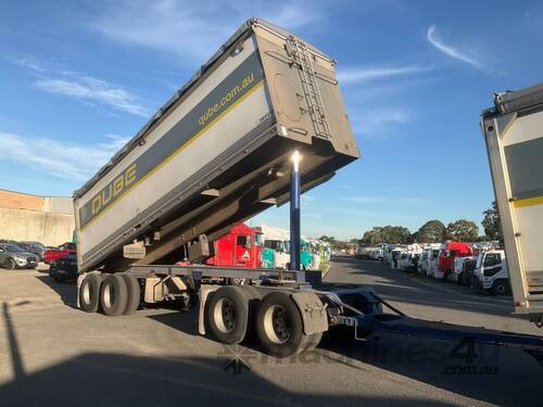 2015 Tefco 4 Axle Dog Trailer Quad Axle Dog Tipper