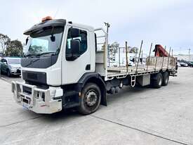 2015 Volvo FE Series 3 6x4 Tray Truck With Crane - picture0' - Click to enlarge