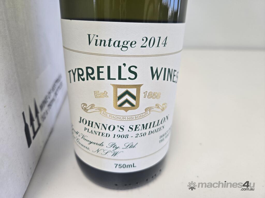 Used 12x Tyrrells Vintage 2014 Johnnos Semillon White Wine in HEXHAM, NSW