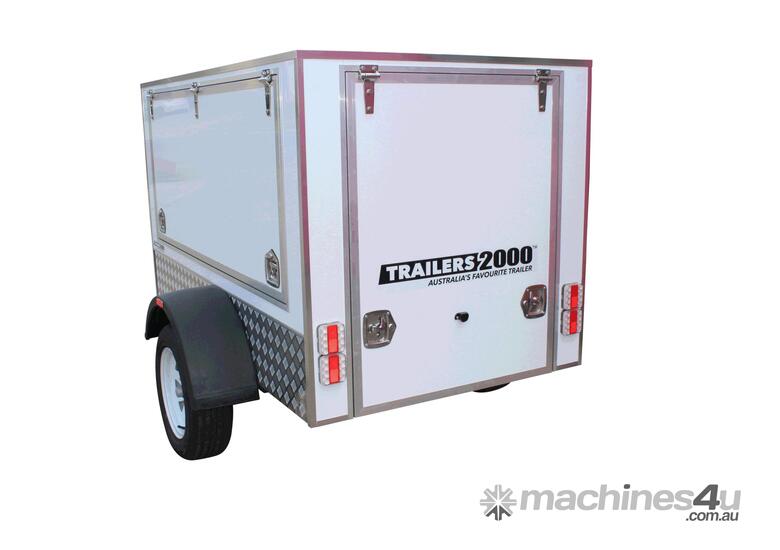 caption Pantech Aluminium Luggage Trailers – Customizable Sizes (6x4 to 12x6)