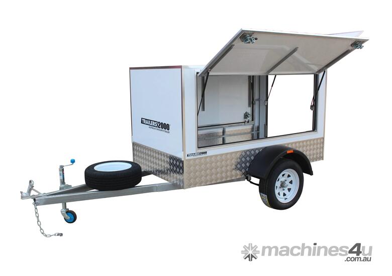caption Pantech Aluminium Luggage Trailers – Customizable Sizes (6x4 to 12x6)