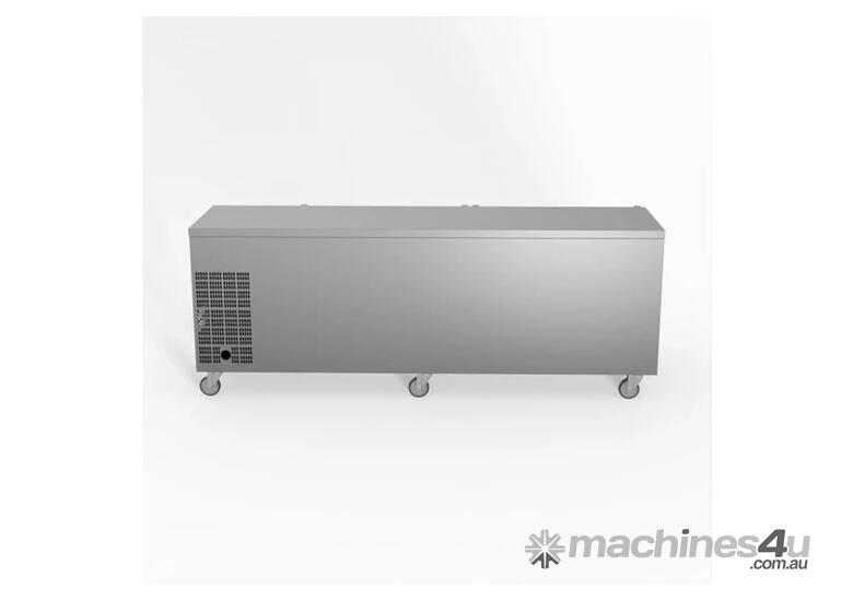 FED-X S/S Four Door Bench Fridge - XUB6C22S4V