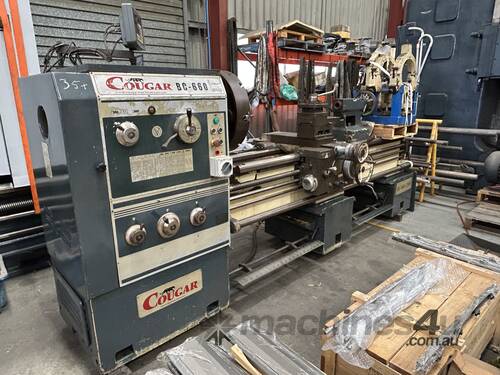 Centre Lathe 660x2000mm Turning Capacity c/w Digital Readout & Taper turning
