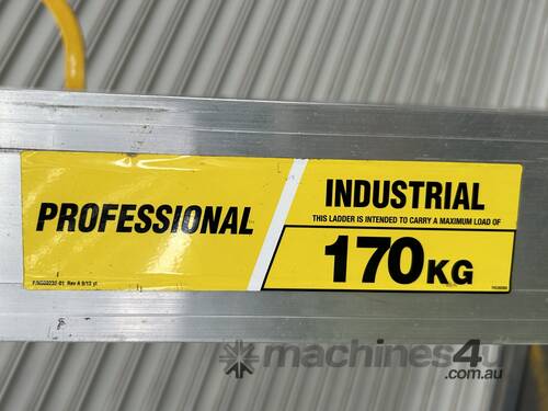 caption Bailey Ladders 8 Step Mobile Ladder Access Platform