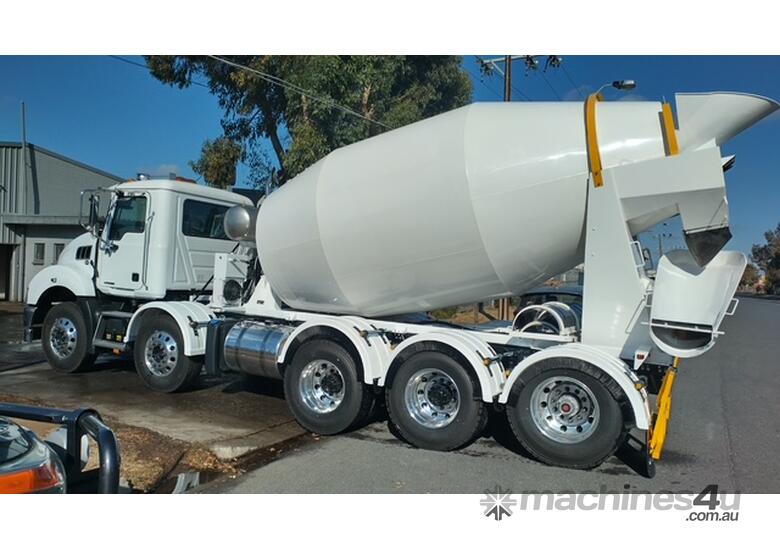 caption Concrete Truck Mixer