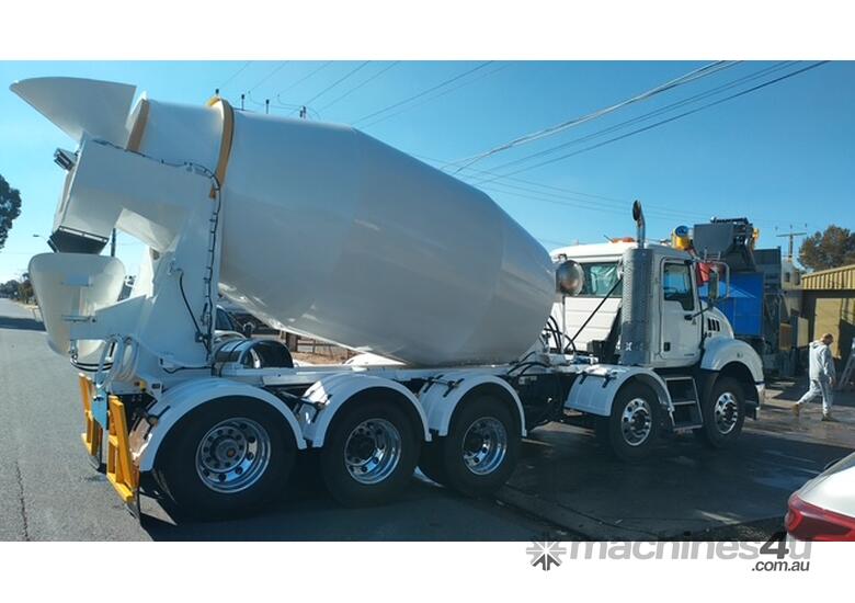 caption Concrete Truck Mixer