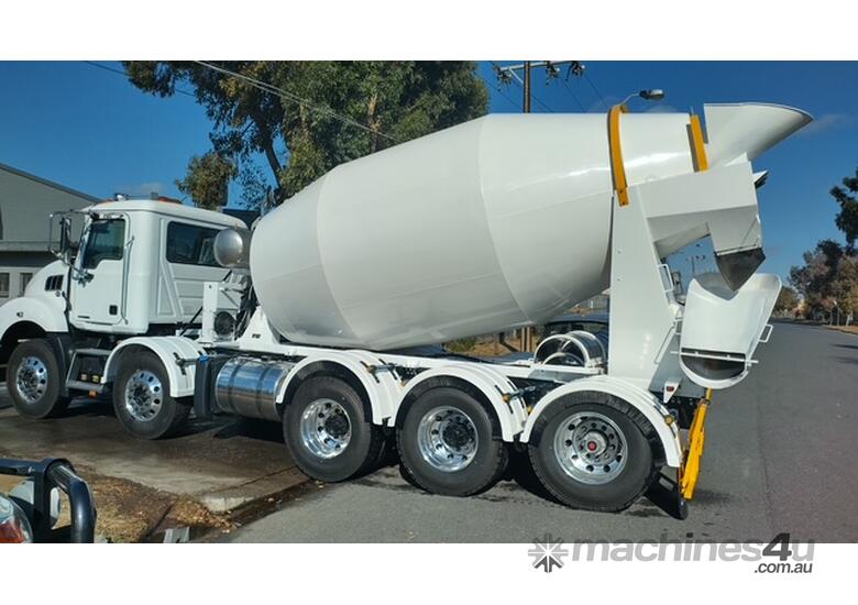 caption Concrete Truck Mixer