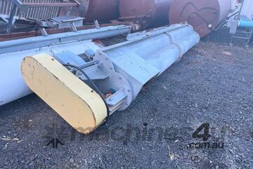 Conveyor Screw Type keyway 4.1m Long x 320mm Dia with Sew gearbox and motor