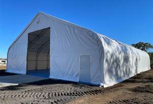 80ft x 50ft Extra Heavy Duty Ground Mounted Storage Shelter