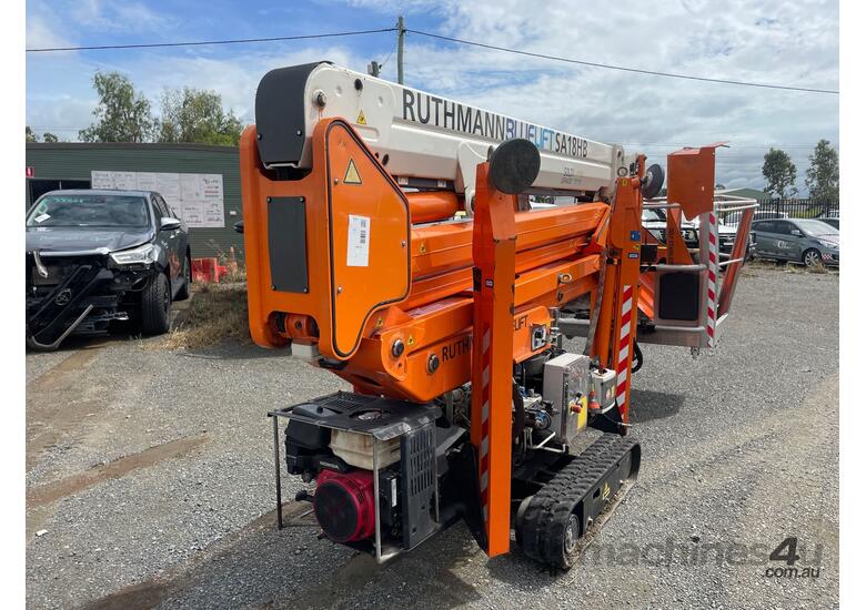 caption 2023 Bluelift SA18HB Spider Lift
