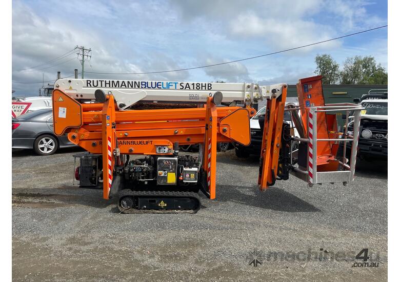 caption 2023 Bluelift SA18HB Spider Lift