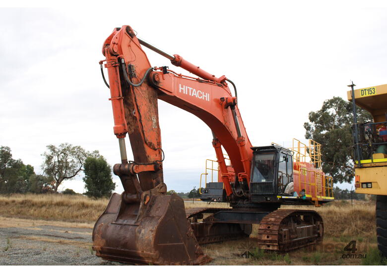 caption 2018 HITACHI ZAXIS 890 LCH HYDRAULIC EXCAVATOR