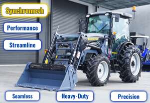 Trident Plus Synchromesh Model 50HP 4WD A/C Cabin Tractor with 4-in-1 Bucket (3,150kg Gross Weight)