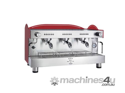 Bezzera 3L Red 3 Group Professional Espresso Machine Bzb2016R3De