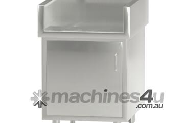 Modular System Single Door Stainless Steel Cabinet With Splash Guard Wcb8 0600