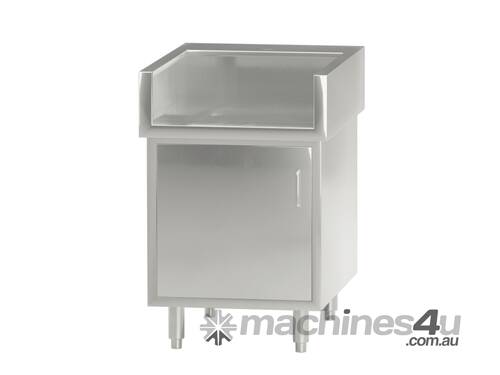 Modular System Single Door Stainless Steel Cabinet With Splash Guard Wcb8 0600
