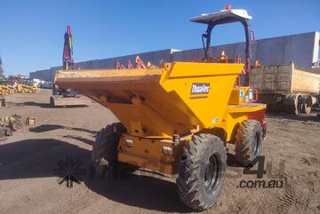 2021 THWAITES 4.5T ARTICULATED SITE DUMPER WITH SWIVEL SKIP, CIVIL SPEC AND LOW 384 HOURS