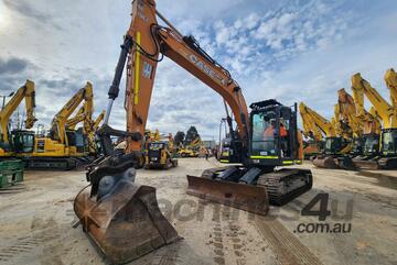 2021 CASE CX145C 15T EXCAVATOR (E329) WITH HITCH, BUCKETS, FULL COIVIL SPEC AND 3360 HOURS