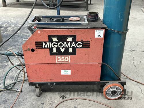 caption Migomag M350 Mig Welder