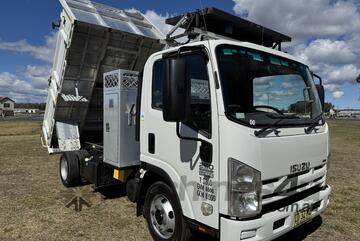 Isuzu NPR250 Medium 4x2 PTO Dropside Tipper Truck. Ex Council. Isuzu NPR250 Medium 4x2 PTO Dropside Tipper Truck. Ex Council.