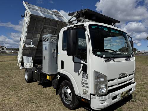 Isuzu NPR250 Medium 4x2 PTO Dropside Tipper Truck. Ex Council.