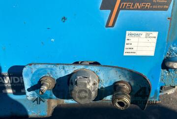 2009 Vawdrey VB S3 Tri Axle Drop Deck Curtainside A Trailer