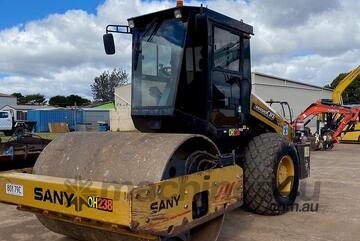 2019 Sany SSR120C-10 12T Smooth Drum Roller 3,015 Hours, Tier 1 Spec