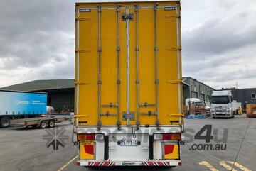 2009 Vawdrey VB S3 Tri Axle Refrigerated Curtainside Trailer 2009 Vawdrey VB S3 Tri Axle Refrigerated Curtainside Trailer