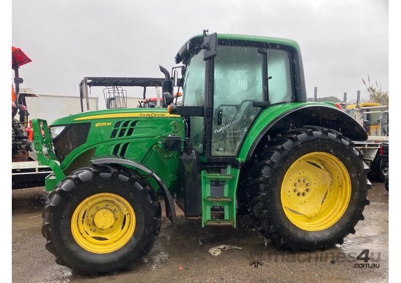 caption 2017 John Deere 6125M Tractor