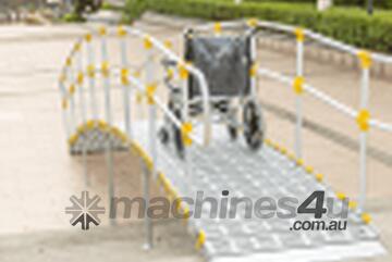 5M 350kg Rolling Ramp with Handrails