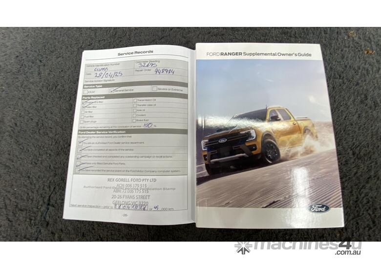 caption 2023 Ford Ranger Sport 4x4 V6 Dual Cab T/Diesel (Auto)